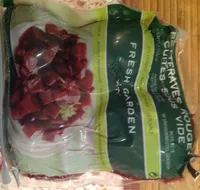 Betteraves rouges cuites sous vide