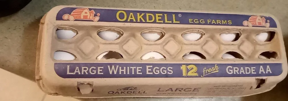 Large White Eggs