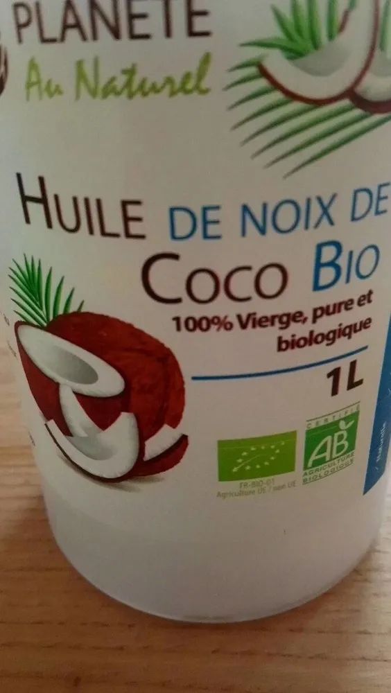 Huile de noix de coco bio