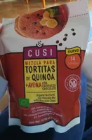 Mezcla para tortitas de quinoa + avena con chispas de chocolate