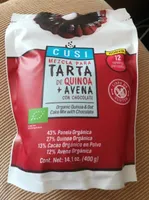 Mezcla para tarta de quinoa + avena con chocolate