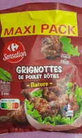 Grignoter poulet rôties nature