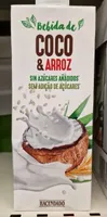 Bebida de coco y Arroz