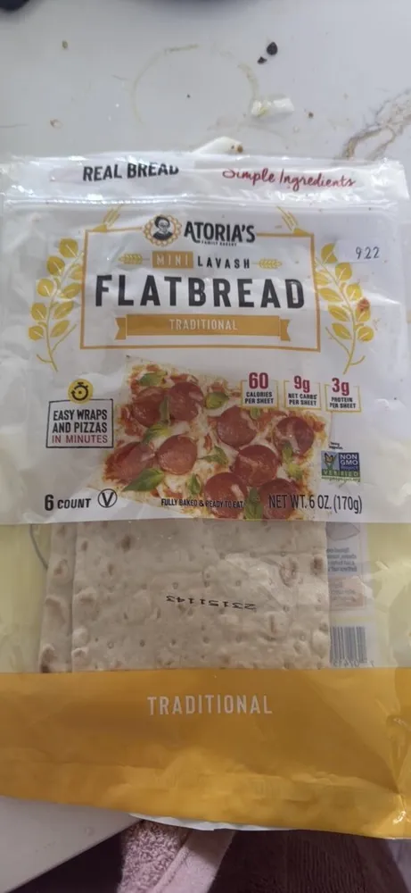 mini LAVASH FLATBREAD TRADITIONAL