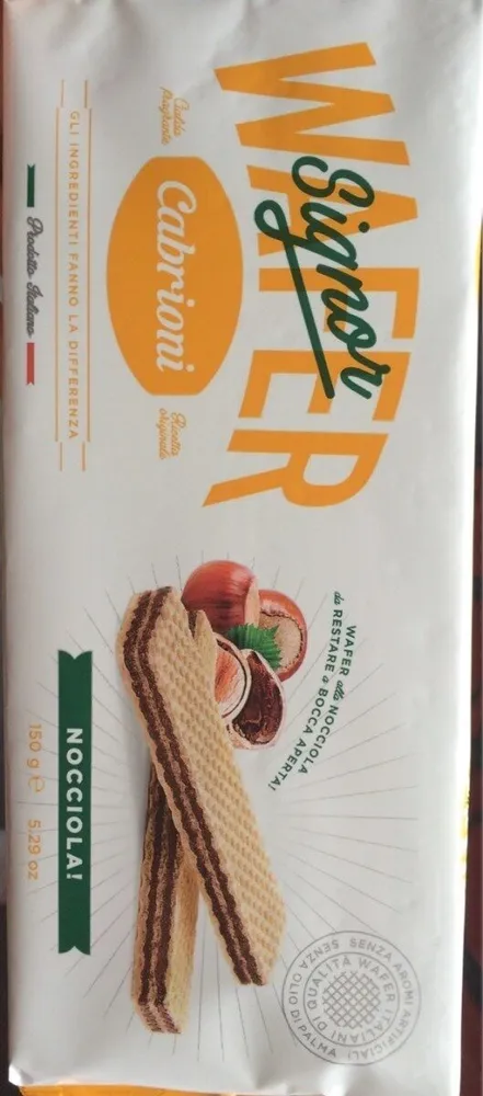 Waferpiu Alla Nocciola