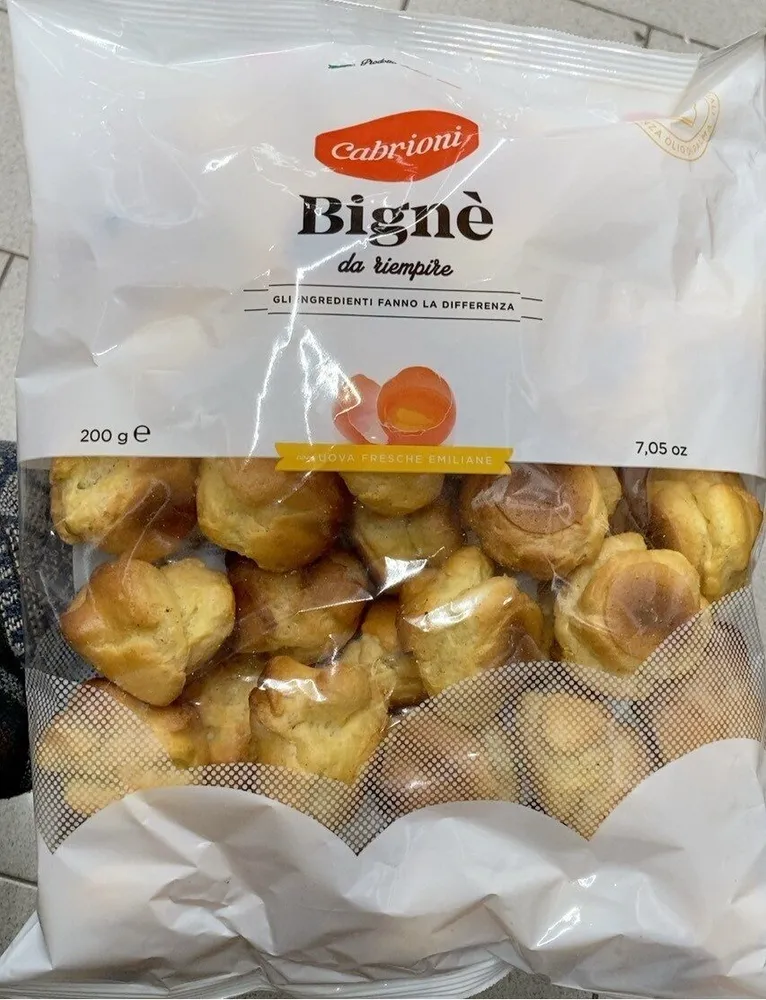 Bignè da riempire