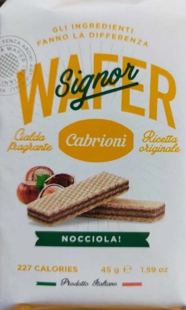Wafer signor cabrioni