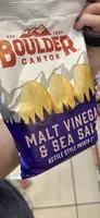 Malt vingar and sea salt chips