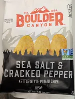 Sea Salt & Cracked Pepper Kettle Cooked Potato Chips