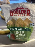Lime & Sea Salt Flavored Tortilla Chips