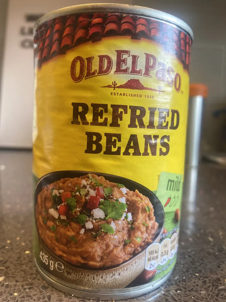 refried beans