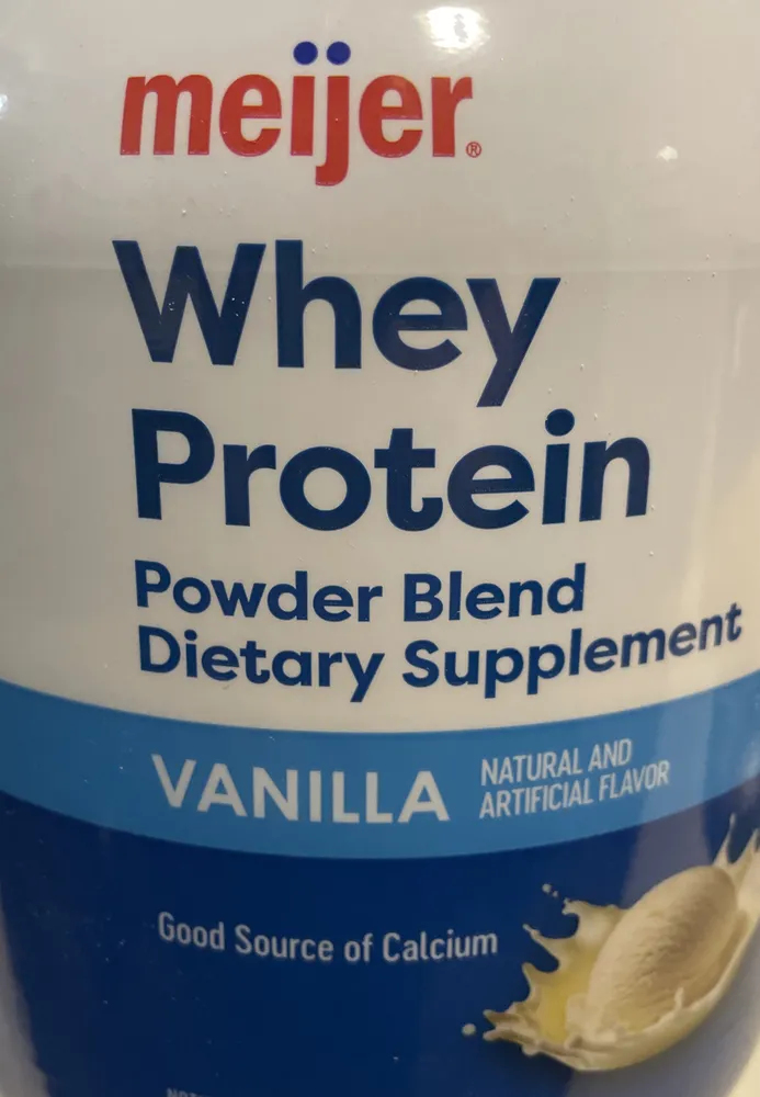 Whey Protein Powder Blend Dietary Supplement