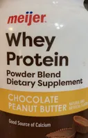 Whey Protein Powder Blend Dietary Supplement Chocolate Peanut Butter