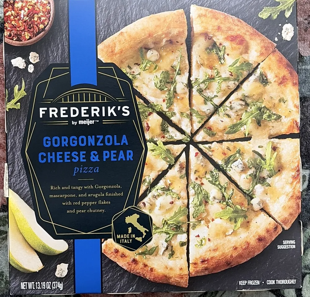 Gorgonzola Cheese & Pear Pizza
