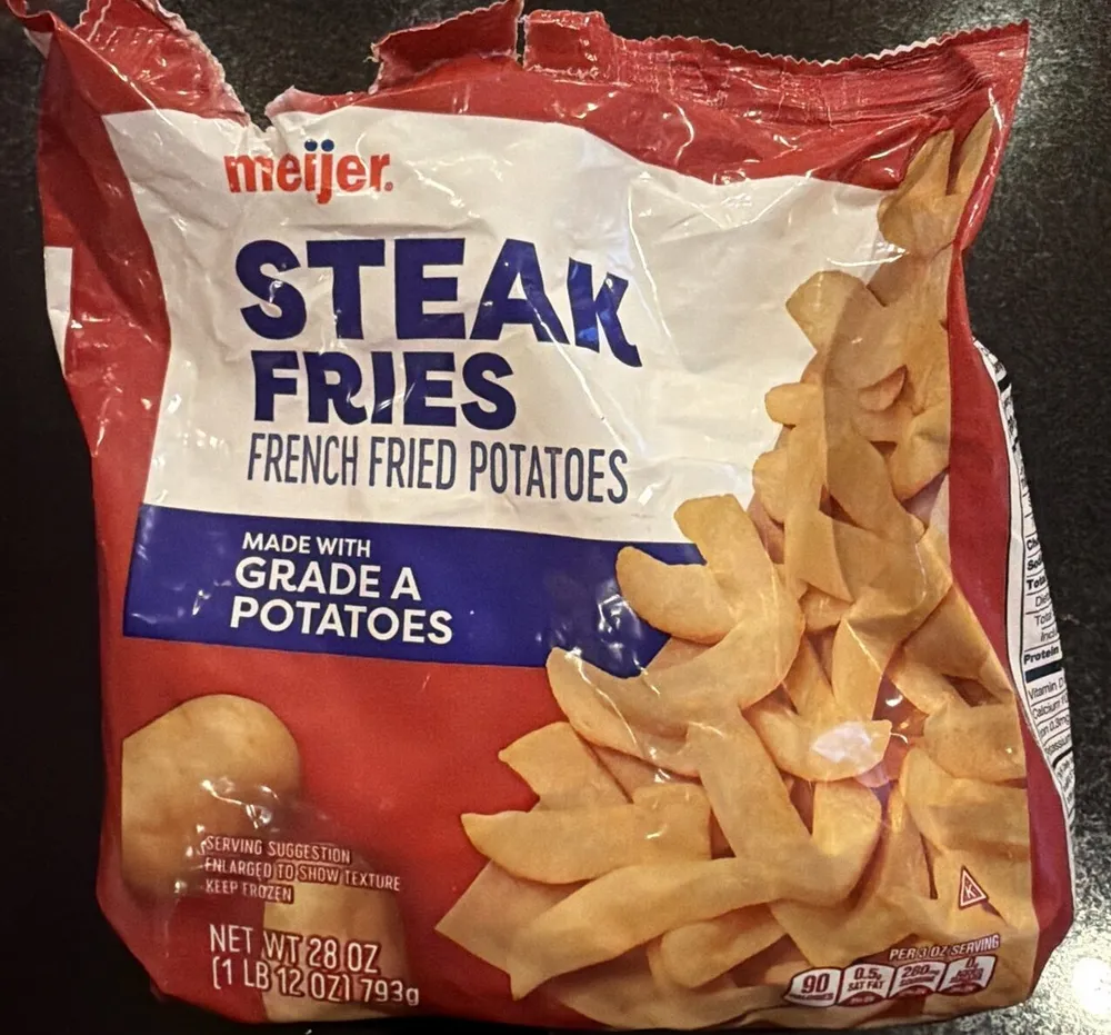 Steak fries french fried potatoes