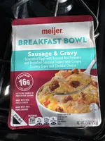 Sausage and gravy  Breakfast bowl