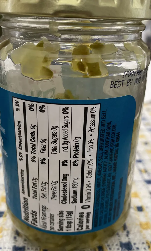 Dill Relish