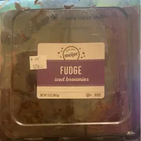 Fudge Iced Brownie
