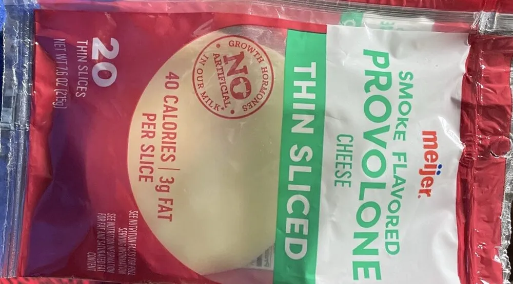 Thin Sliced Provolone Cheese