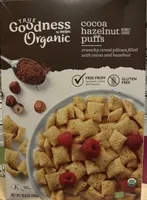 True Goodness Organic Cocoa Hazelnut Puffs