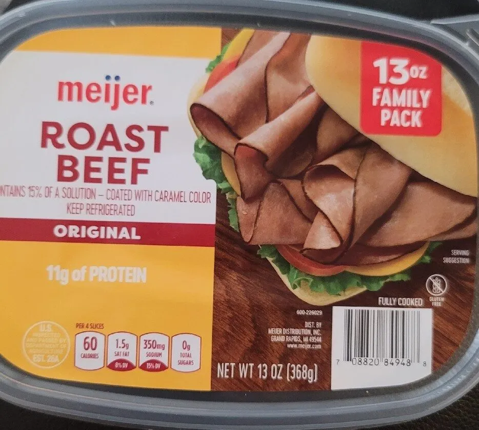 Roast Beef Lunch Meat