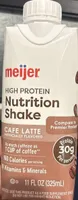 Cafe Latte High Protein Nutrition Shake