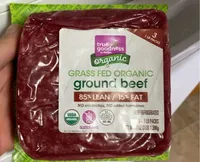 100% grass fed ground beef