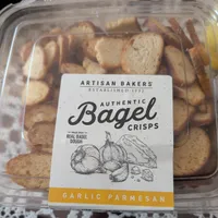 Authentic Bagel Crisps Garlic Parmesan