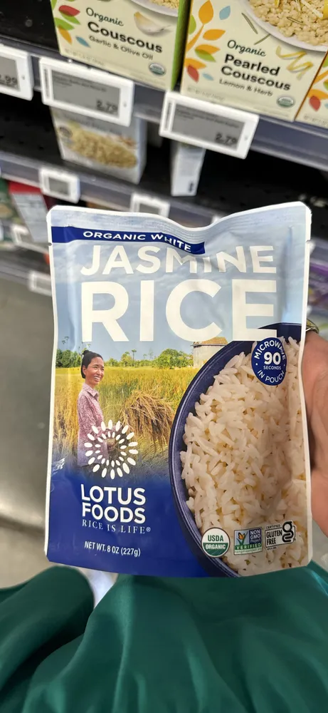 Organic White Jasmine Rice