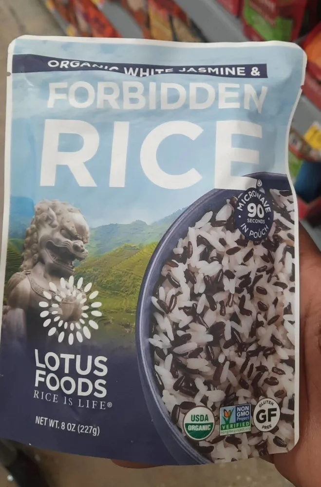 Organic White Jasmine & Forbidden Rice