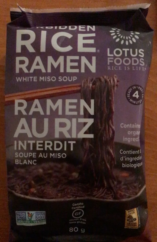 Ramen au riz interdit