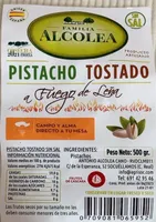 Pistacho tostado a fuego de leña