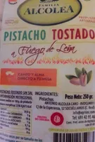Pistacho tostado
