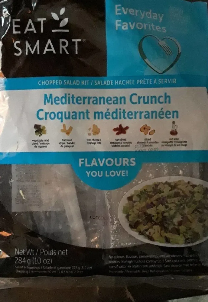 Salade eat smart croquant méditerranéen