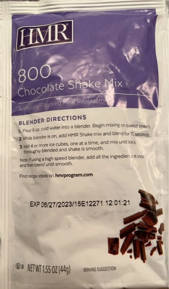 Chocolate shake mix