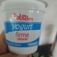 yogur natural los andes
