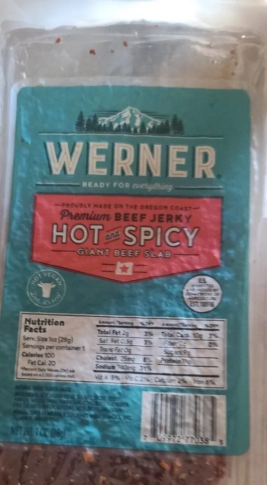 Premium beef Jerry hot and spicy