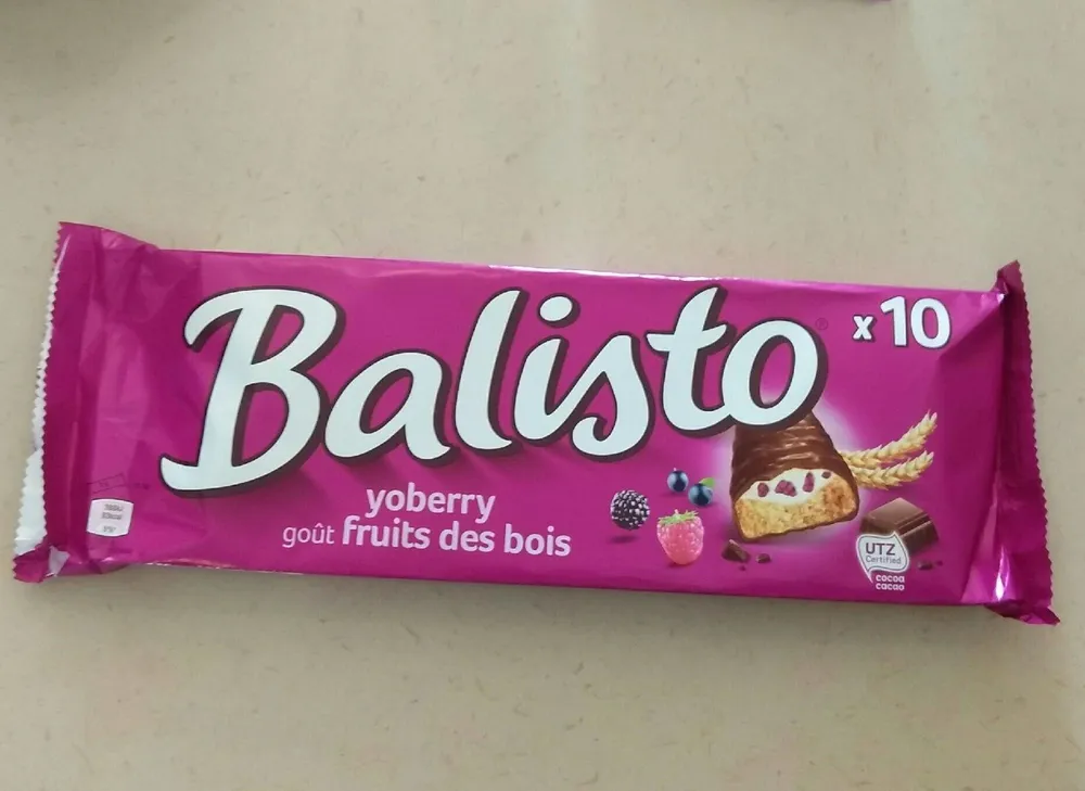 Balisto yoberry goûts fruit des bois