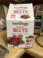 Organic Beets whole peeled cooked