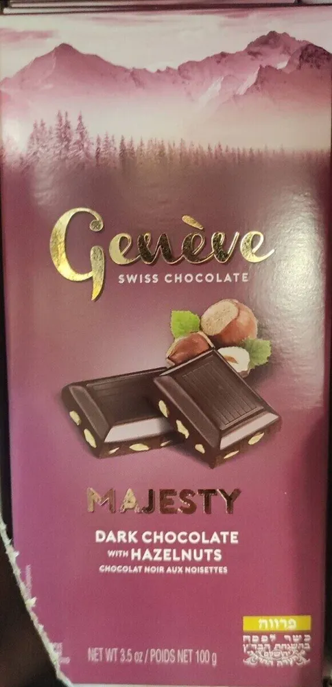 Tablette chocolat noir aux noisettes
