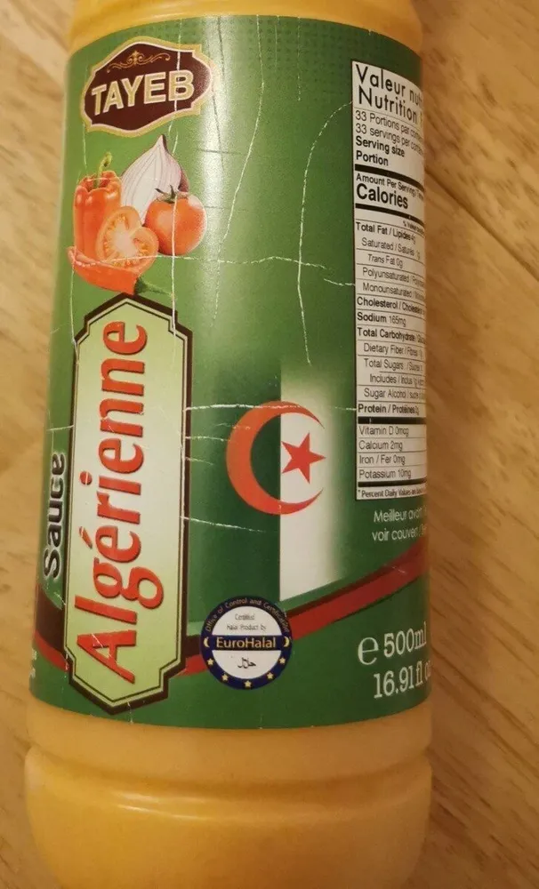 Sauce algérienne