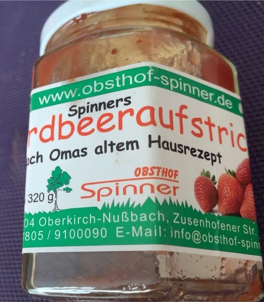Erdbeeraufstrich