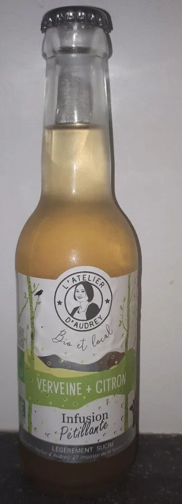 Infusion pétillante verveine citron
