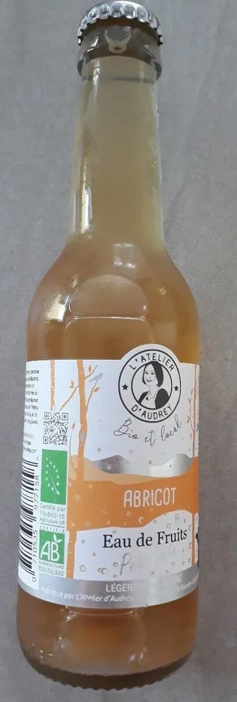 Abricot - Eau de fruit pétilliante