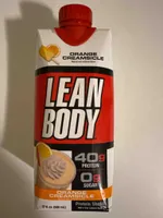 Lean Body Orange Creamsicle Protein Shake