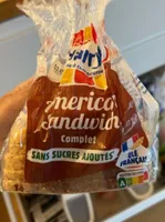 Pain de mie american sandwich