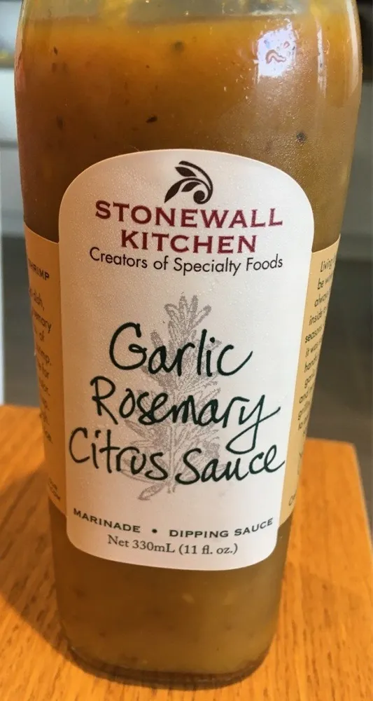 Garlic rosemary citrus sauce