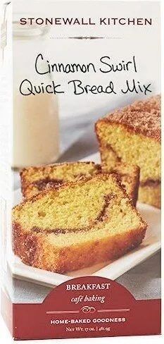 Cinnamon swirl quick bread mix