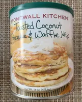 Toasted coconut pancake and waffle mix imp