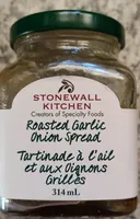 Roasted garlic onion spread